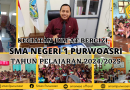 Kegiatan Jumat Bergizi bagi Seluruh Warga SMAN 1 Purwoasri