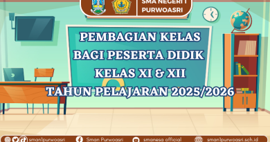 Pembagian Kelas XI & XII Tahun Pelajaran 2025-2026