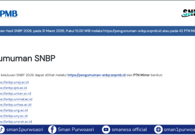 Pengumuman Kelulusan SNBP Tahun 2026